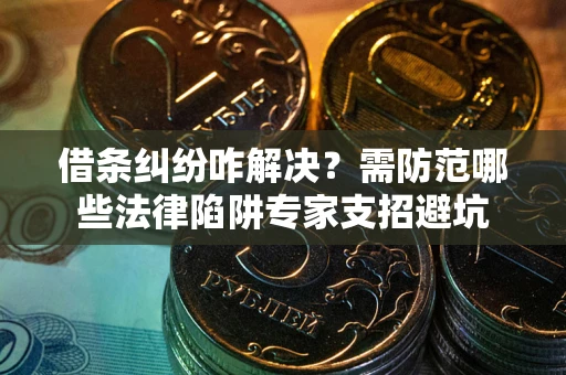武汉借条纠纷咋解决？需防范哪些法律陷阱专家支招避坑