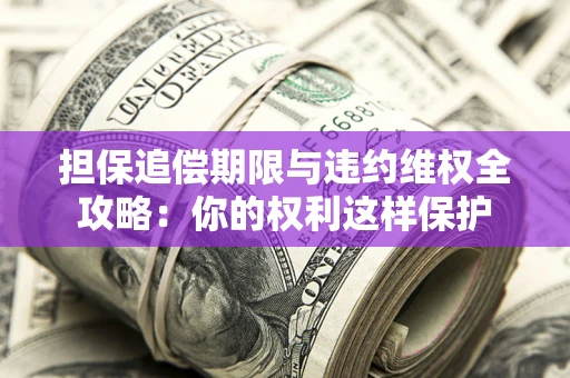 武汉担保追偿期限与违约维权全攻略：你的权利这样保护