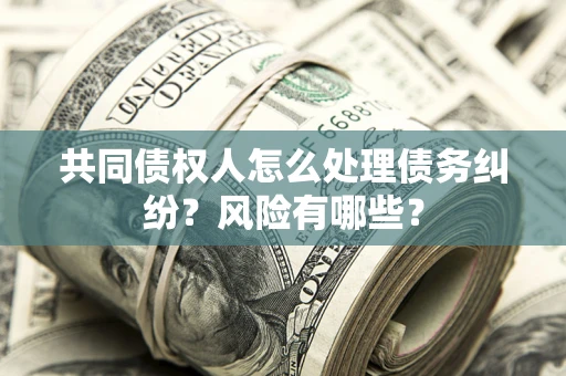 武汉共同债权人怎么处理债务纠纷？风险有哪些？