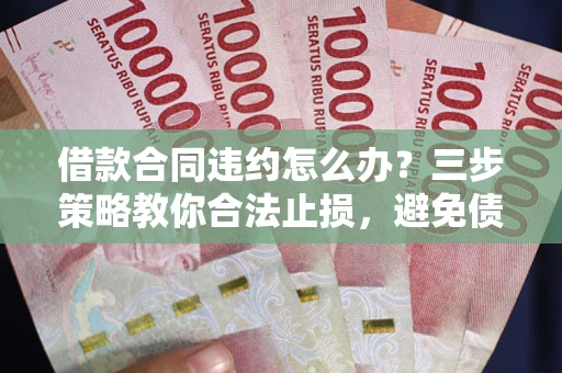 武汉借款合同违约怎么办？三步策略教你合法止损，避免债务危机升级