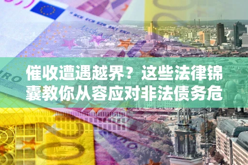 武汉催收遭遇越界？这些法律锦囊教你从容应对非法债务危机