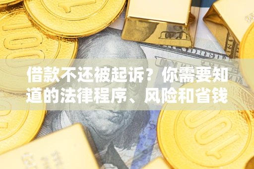 武汉借款不还被起诉？你需要知道的法律程序、风险和省钱技巧